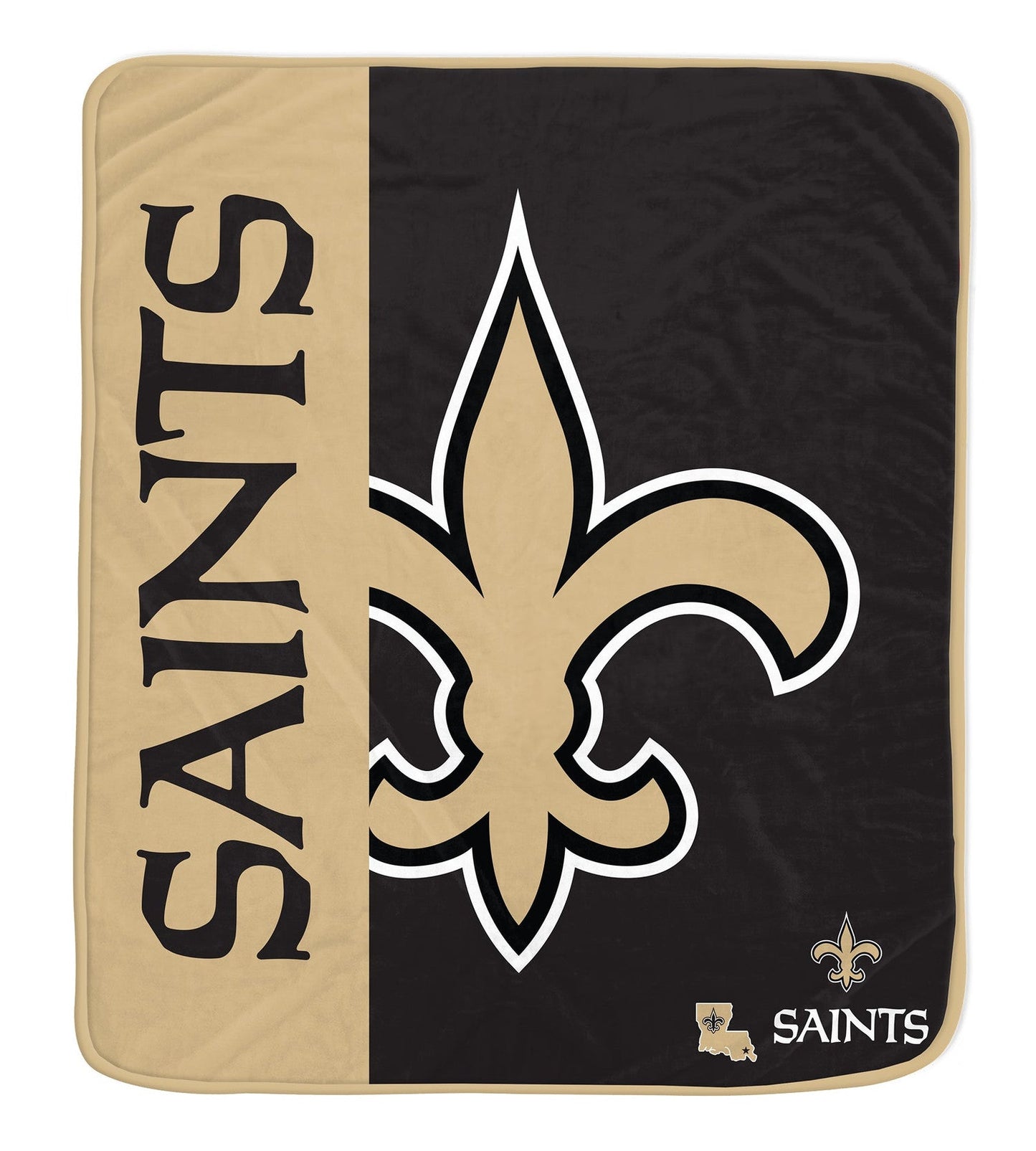 New Orleans Saints NFL Team Logo Soft Throw 50x60