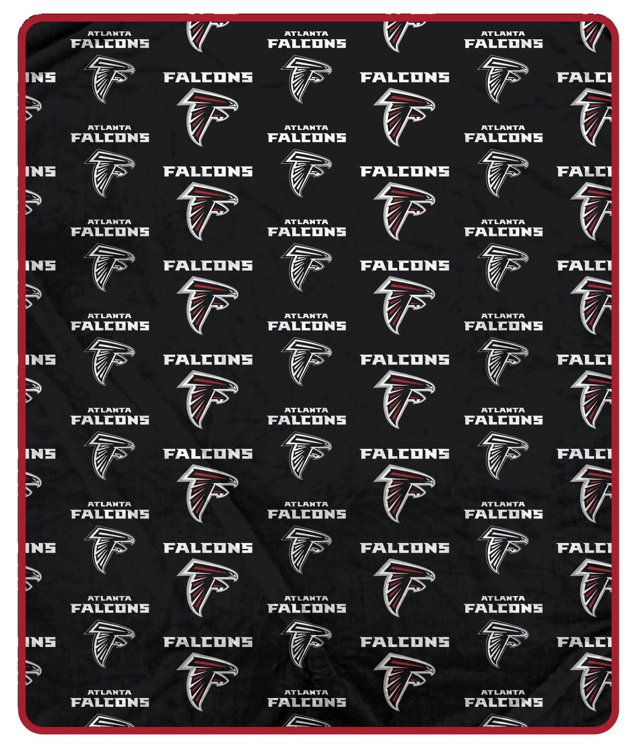 Atlanta Falcons NFL Team Logo Stadium Blanket 60x70
