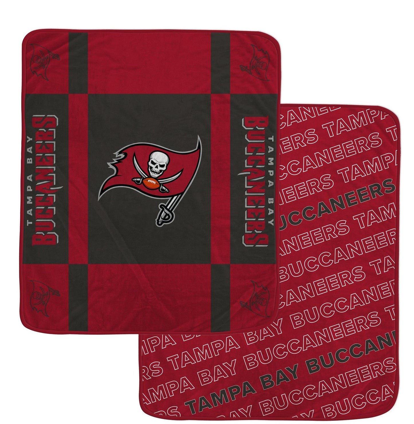 Tampa Bay Buccaneers NFL Team Reversible Soft Blanket 60x70