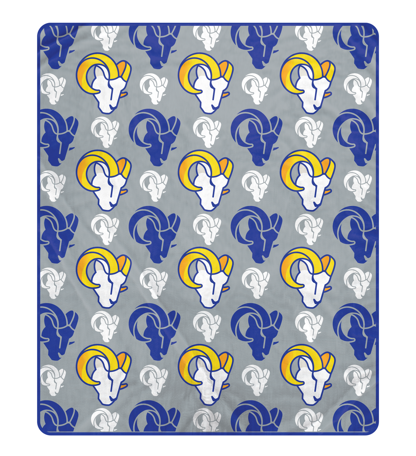 Los Angeles Rams NFL Team Signature Logo Throw 50x60