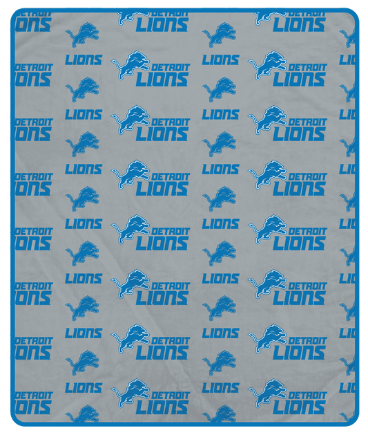 Detroit Lions NFL Team Logo Stadium Blanket 60x70