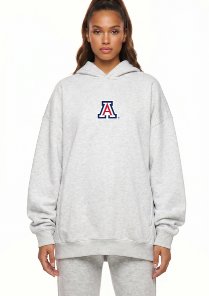 Relaxed Fit Waffle Hoodie Arizona