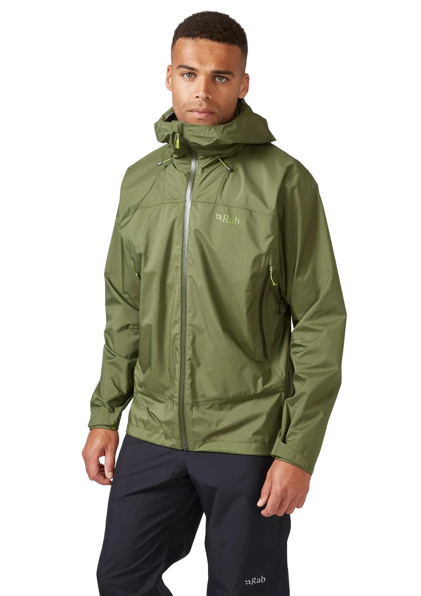 Men's Rab Downpour Plus 2.0 Waterproof Jacket