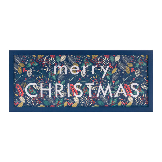 Melrose International Wood Merry Christmas Sign 30"L