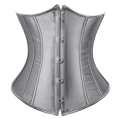 SEXY Gothic Underbust Corset and Waist cincher Bustiers Top Workout Shape Body Belt Plus size Lingerie S-6XL