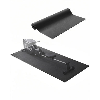Treadmill Mat for Carpet Floor, 1/4" Thick, 30" x 72" Exercise Equipment Mat for Treadmills, Stationary & Recumbent Bikes, High Density PVC Floor Protector, Waterproof and Non-slip for Home Gym
