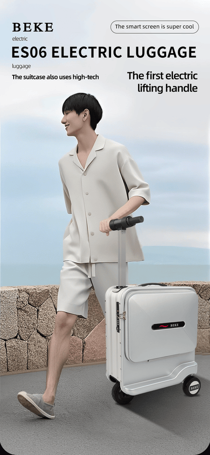 BEKE Smart Electric Luggage Rideable 20-inch With Electric Lifting Handles  App Control