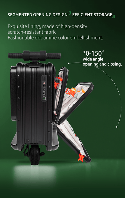 BEKE Smart Electric Luggage Rideable 20-inch With Electric Lifting Handles  App Control