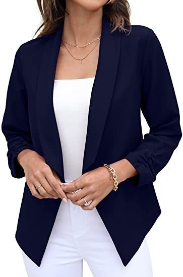 Spring and Autumn New Women's suit coat non iron casual suit top professional women's wear
