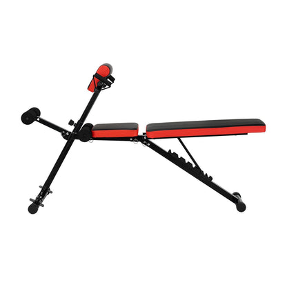 Multi-Functional Weight Bench for Full Body Workout, Roman Chair Hyperextension Bench, 770 lbs Adjustable & Foldable Equipment for Back Arm Core Ab Workout, Sit Up Exercise Machine for Home Gym