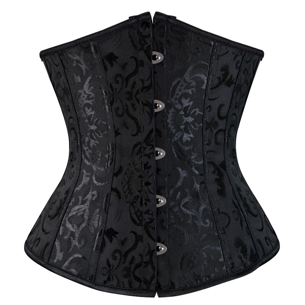SEXY Gothic Underbust Corset and Waist cincher Bustiers Top Workout Shape Body Belt Plus size Lingerie S-6XL