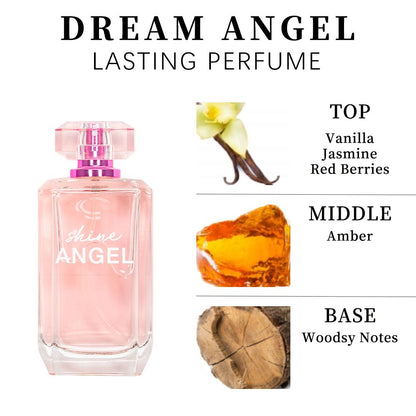 3-Piece Set, Women's Eau De Parfuma Spray Gift Box, Long Lasting Fragrance, 3 Different Flavor, Perfect for Holiday Gifts, Dating, Daily Life, Parties, 3.4fl.oz/bottle