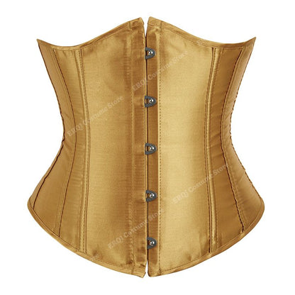 SEXY Gothic Underbust Corset and Waist cincher Bustiers Top Workout Shape Body Belt Plus size Lingerie S-6XL