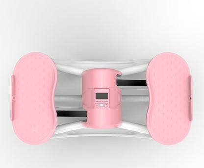 Lateral Stepper for Exercise-Rocking Stepper Machine with Resistance Bands & Anti-Slip Mat and LCD Monitor, Professional Stair Stepper for Home Workout