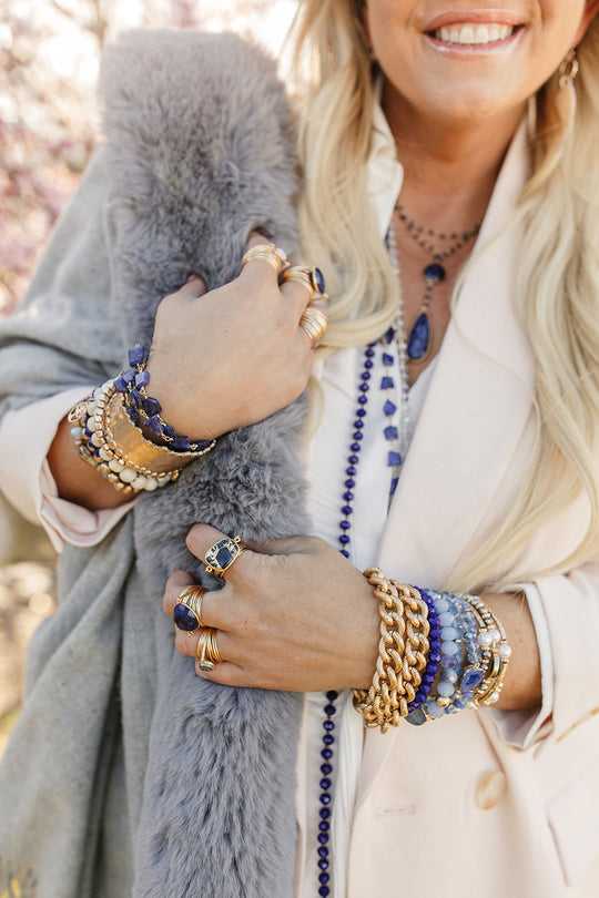 Blue-