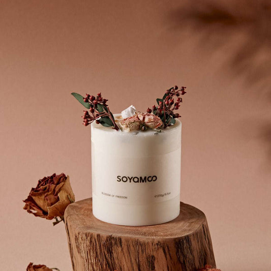SOYAMOO Fruity Temptation Botanical Scented Candle