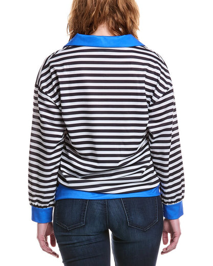BLUE/BLACK STRIPE-