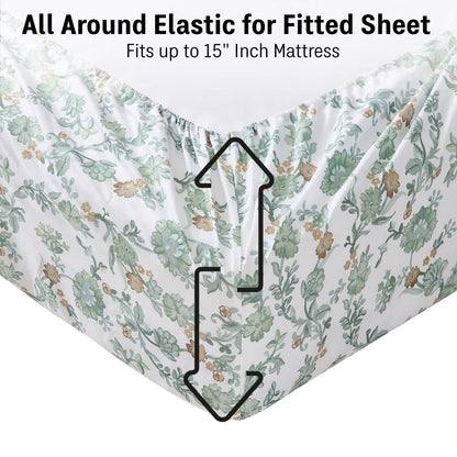 Ditsy Green-