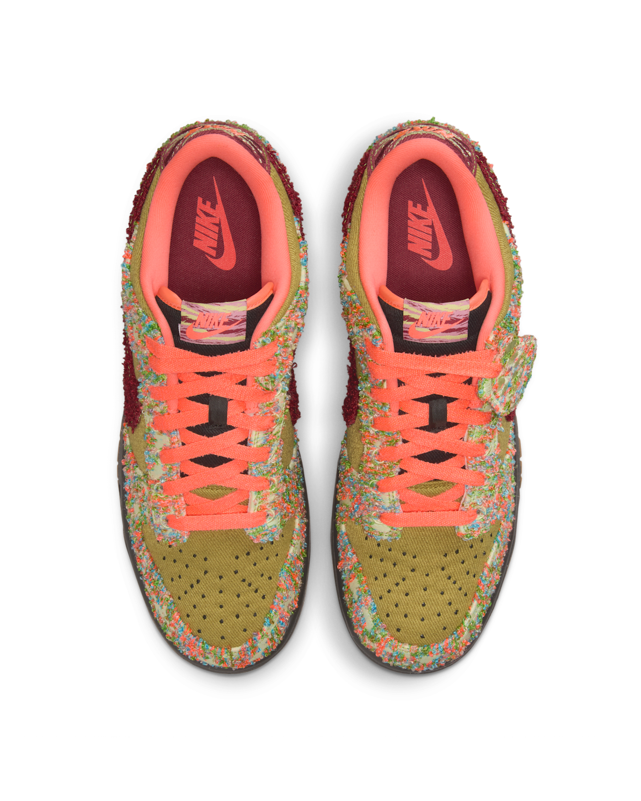 Nike Men's Dunk Low 'Panda-Monium Green Curry Multi-Color' - IB2263-300