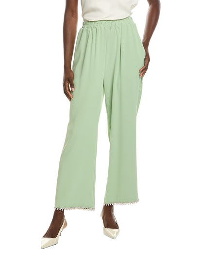 Gracia Embellished Hem Pant