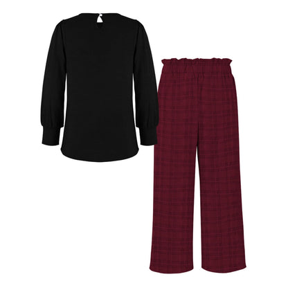 Black & Burgundy-