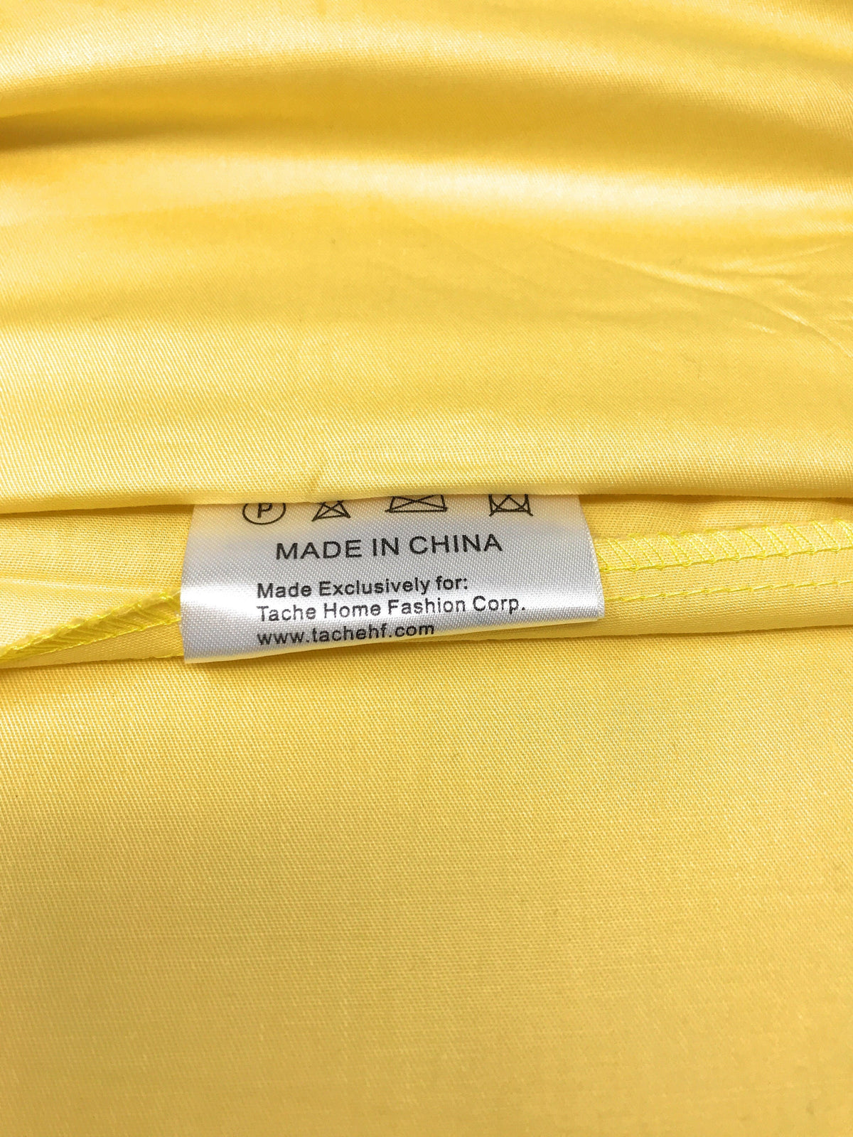 Tache 100% Cotton Solid Banana Yellow Duvet Cover Set (2-3PDUV-YB)
