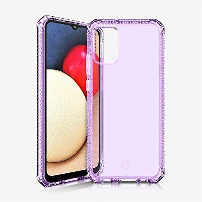 Itskins Spectrum Clear Protective Phone Case for Galaxy A02s (Usa Version) - Light Purple