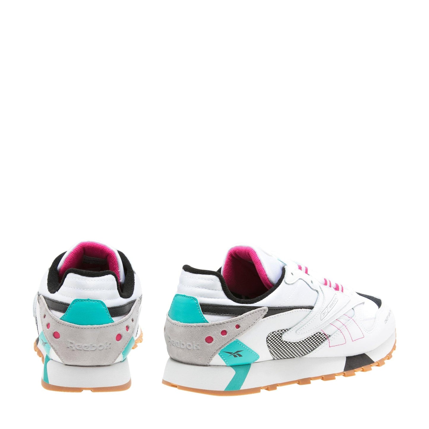 White/Teal/Blk/Grey/Pink-