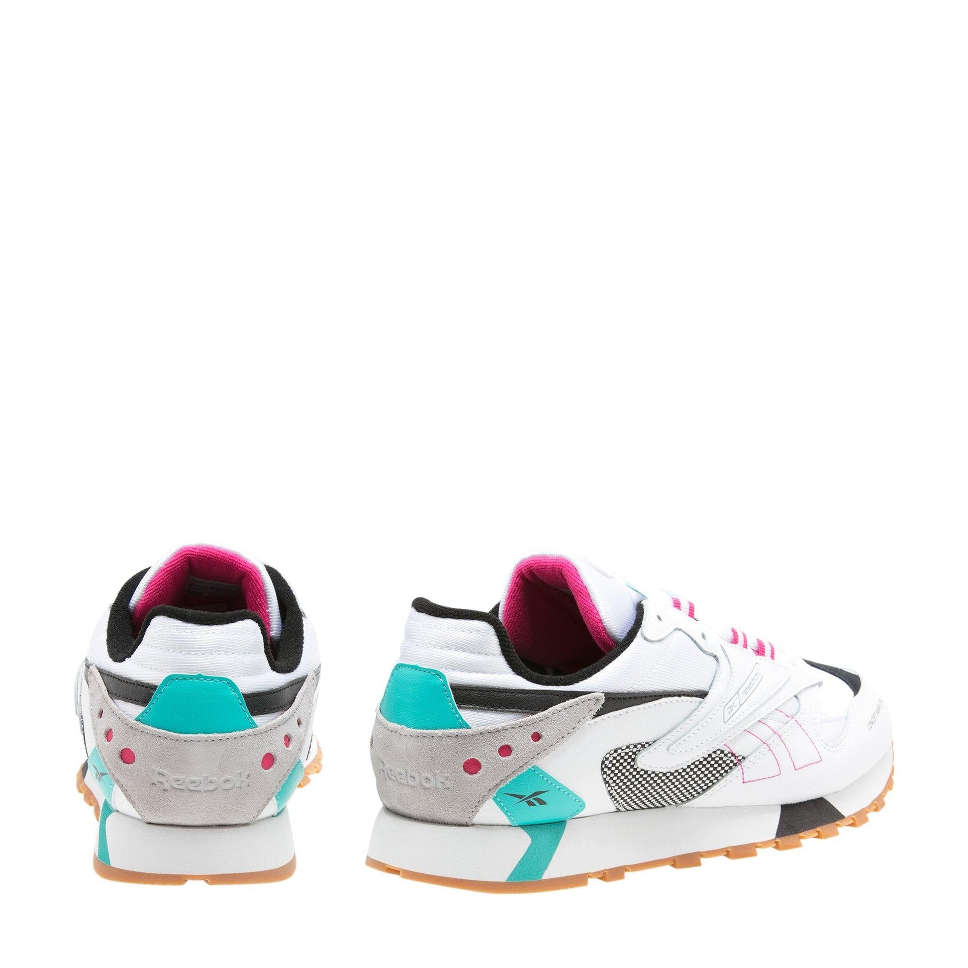 White/Teal/Blk/Grey/Pink-