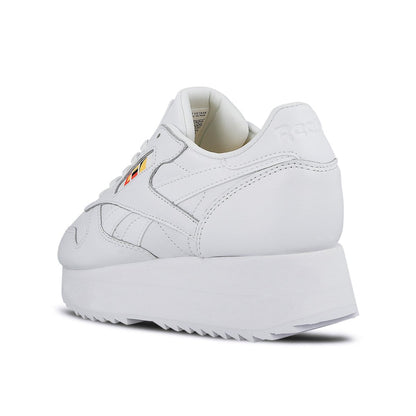 Reebok Women's Cl Leather Double Sneakers