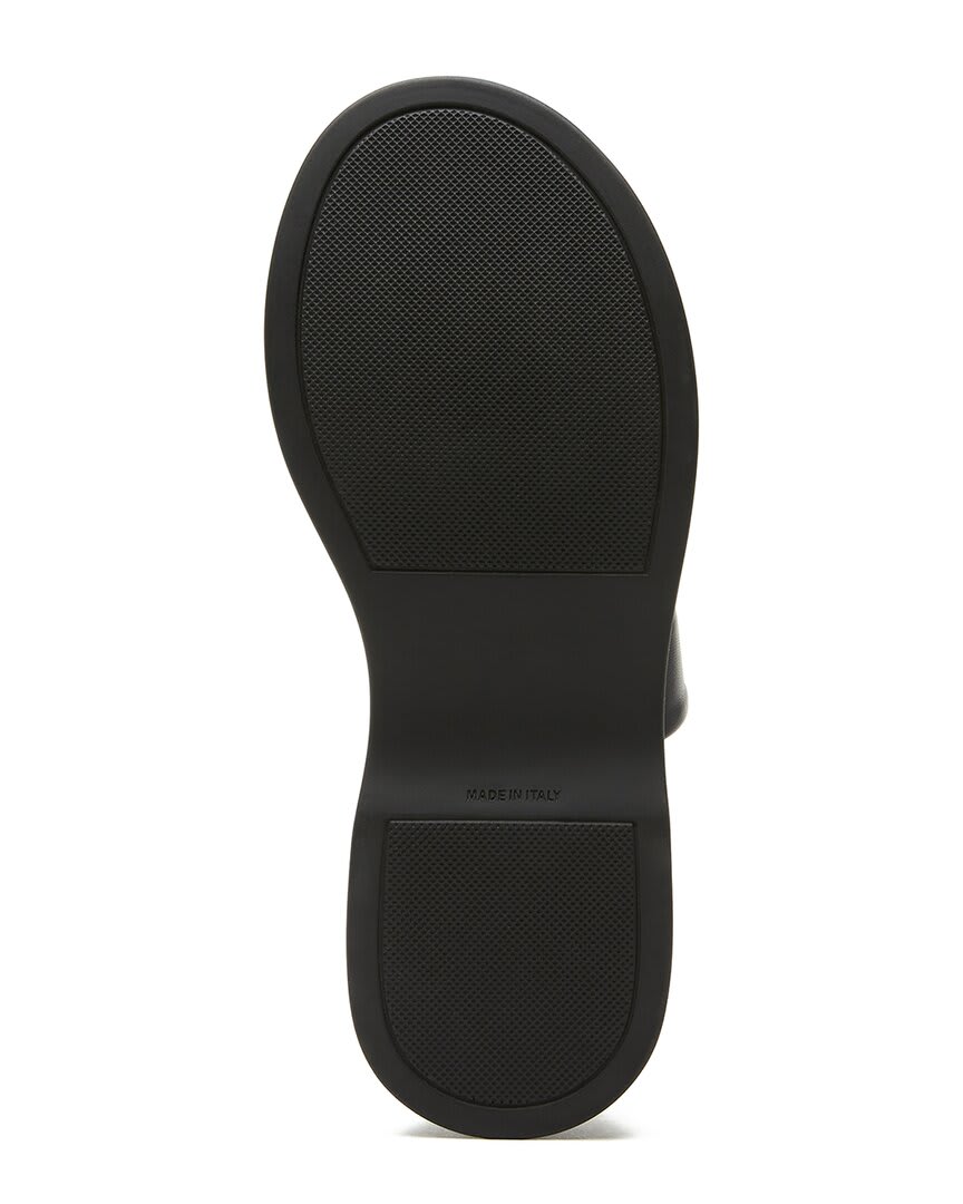1 Black leather-