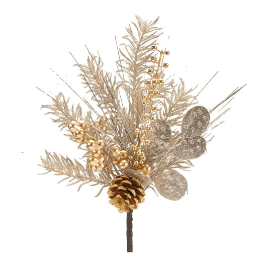 Melrose International Mixed Pine Eucalyptus Spray (Set of 6)