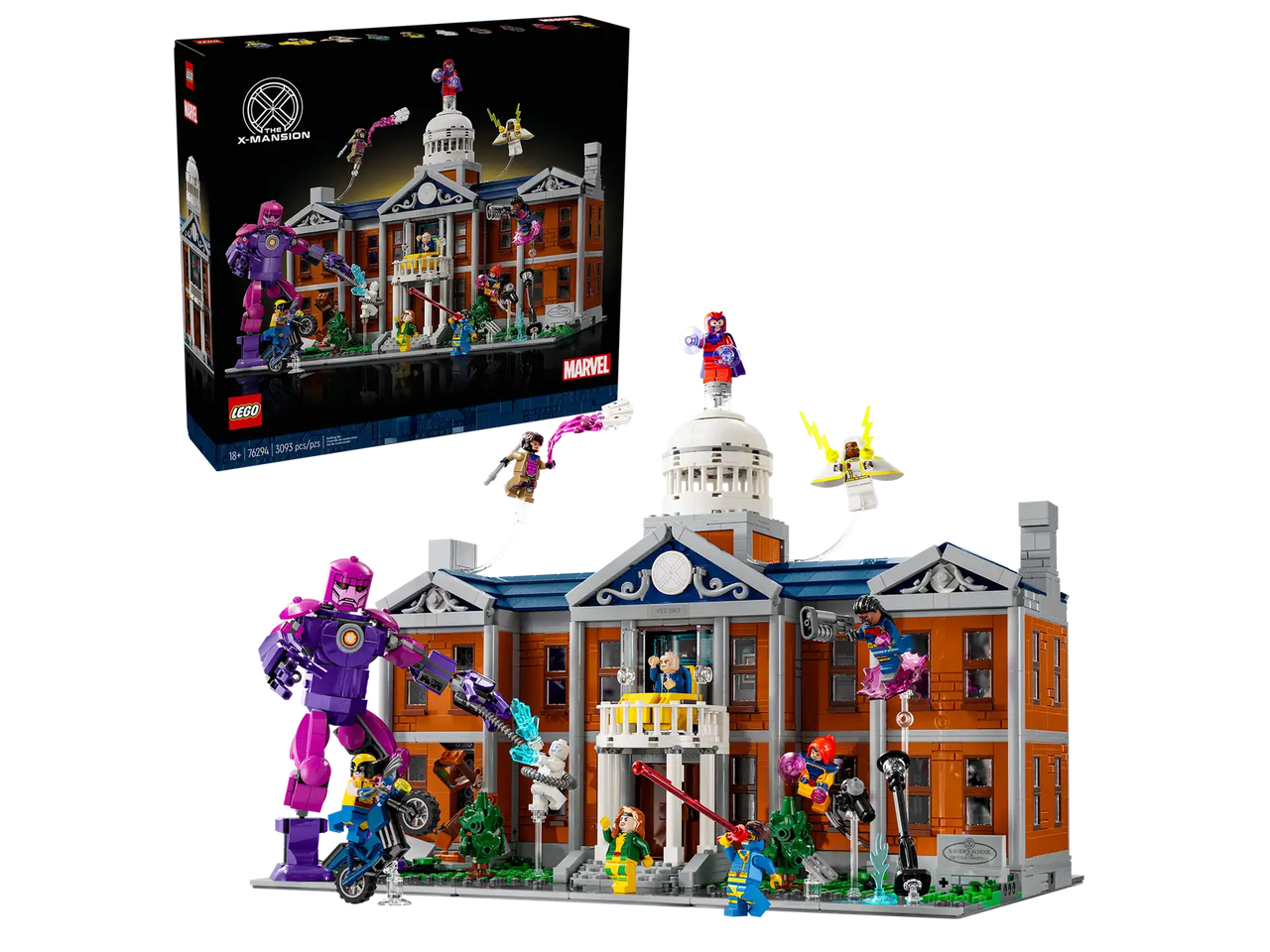 LEGO X-Men: The X-Mansion-SUPER HEROES