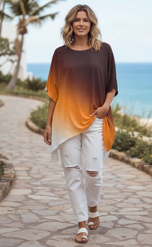 Brown Orange-