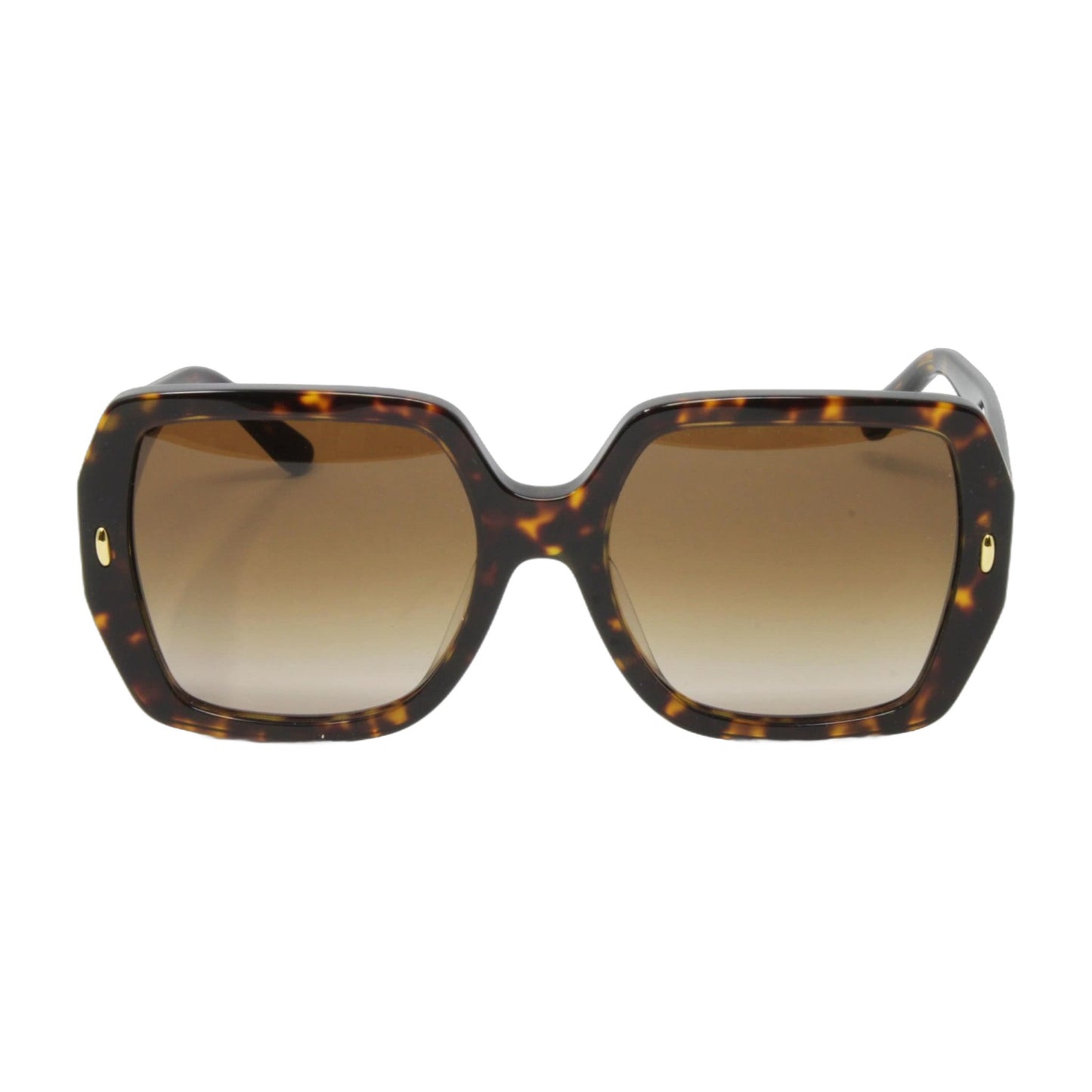 Tory Burch Dark Tortoise Square Sunglasses
