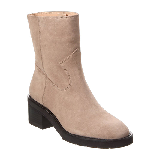 Stuart Weitzman Boulevard Suede Bootie