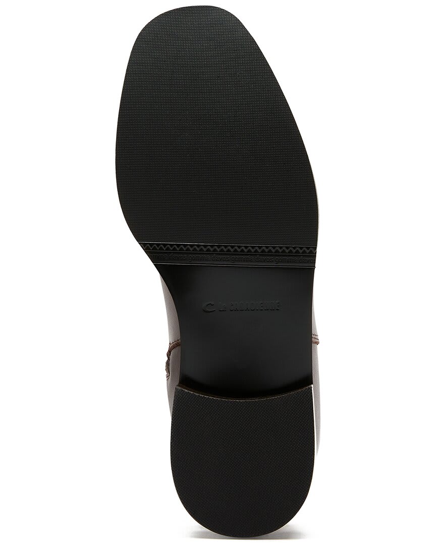 BROWN LEATHER-