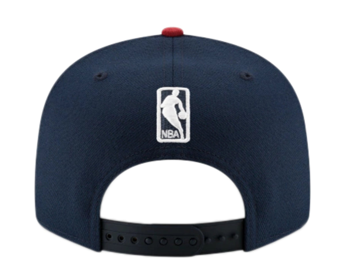 New Era Denver Nuggets 2-Tone OTC 9FIFTY Men's Snapback Hat — Navy/Burgundy