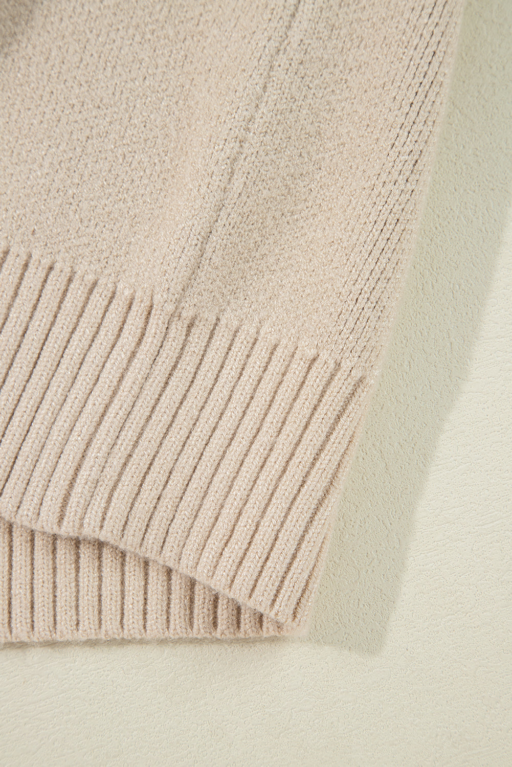 Threaded Pear Madison Knitted Drop Shoulder Sweater