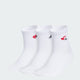 White / Multi / Scarlet