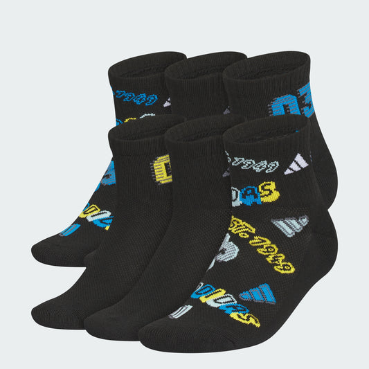 Black / Bright Blue / Bold Gold-