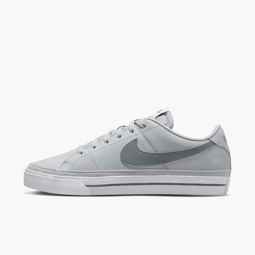Nike Court Legacy Men's Sneakers — Smoke Grey Leather Low-Top
