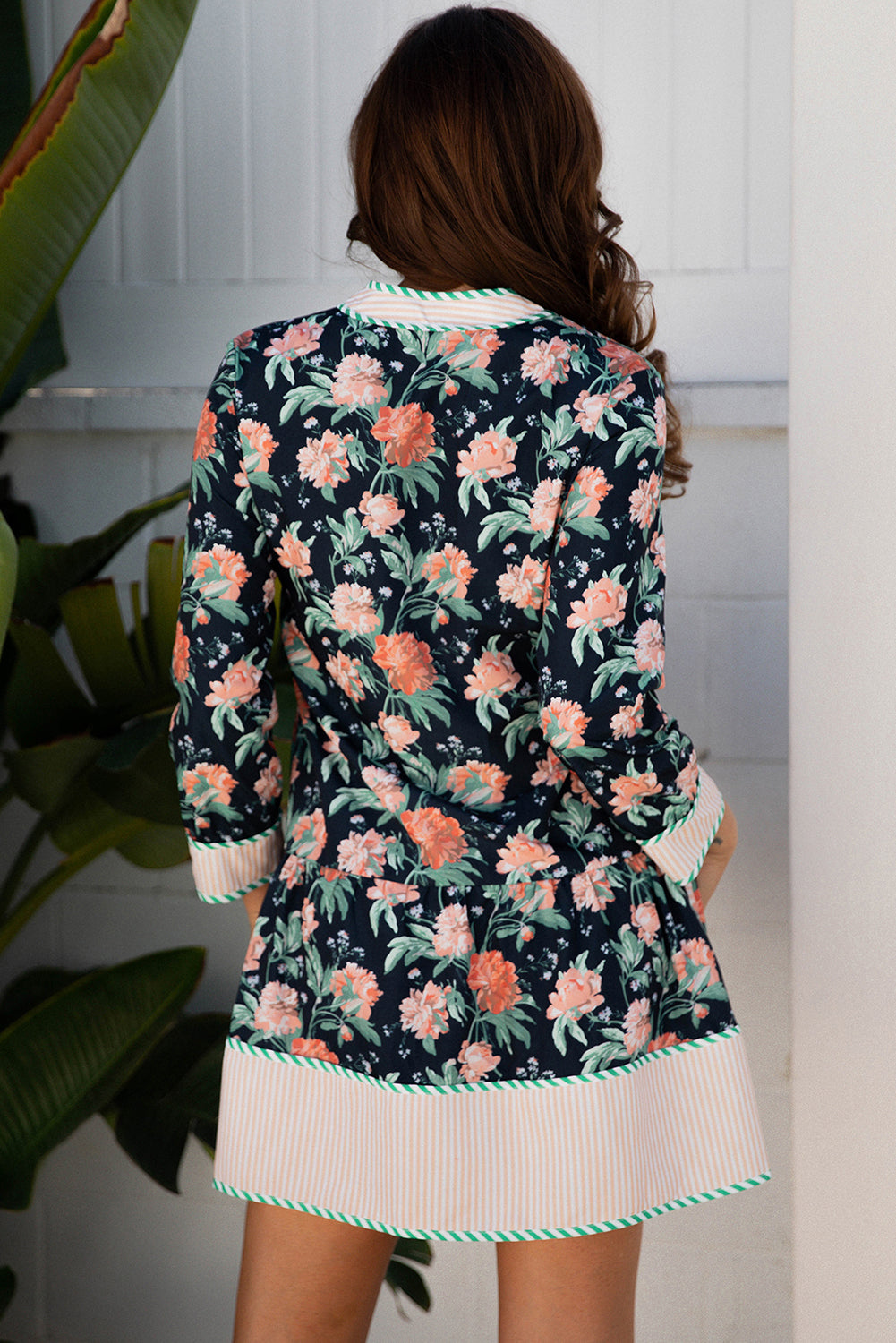 Threaded Pear Emadora Hem Shift Mini Dress