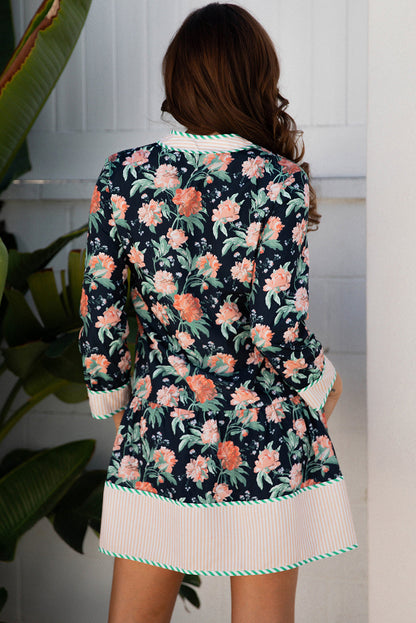 Threaded Pear Emadora Hem Shift Mini Dress