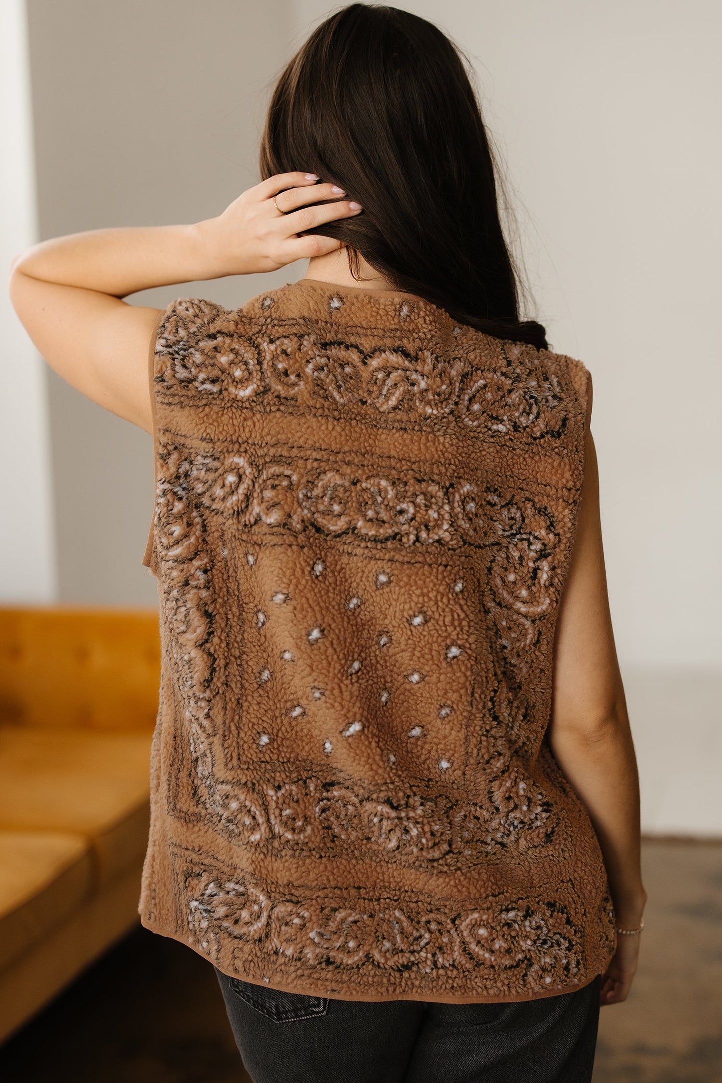 Threaded Pear Elaine Western Fashion Vest Jacket