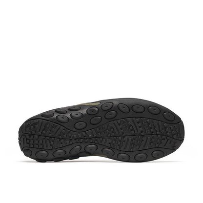 Merrell Jungle Moc Cushioned Round Toe Men's Sneakers — Black