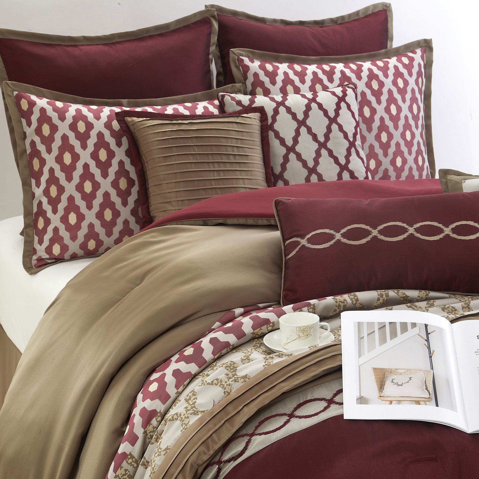 Burgundy-