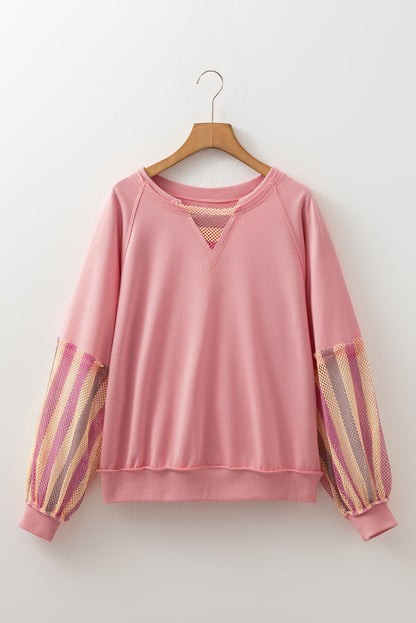 Threaded Pear Everleigh Seam Casual Pullover Top