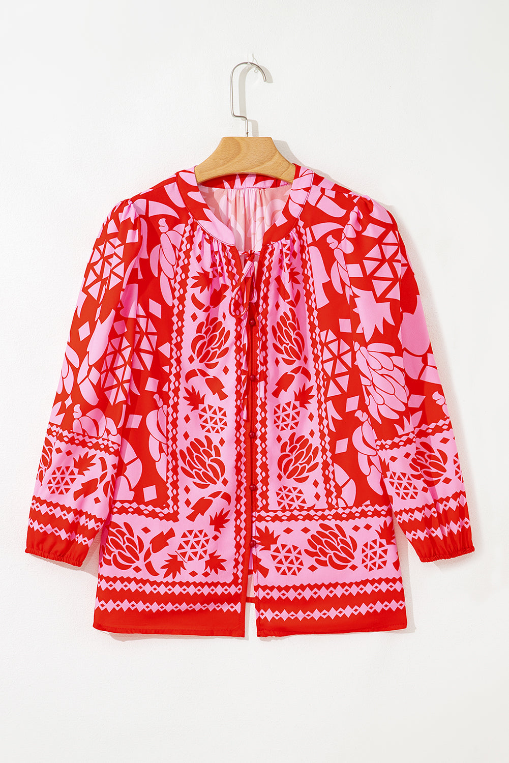 Threaded Pear Remy 3 4 Sleeve Blouse