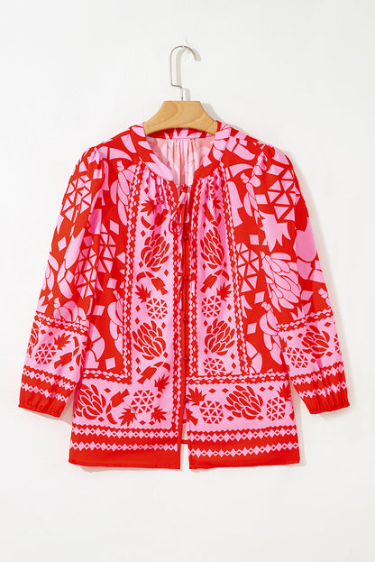 Threaded Pear Remy 3 4 Sleeve Blouse